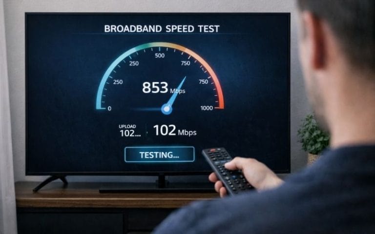 Internetgeschwindigkeit TV Streaming Stick