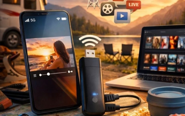 Mobile Daten und TV Streaming Stick