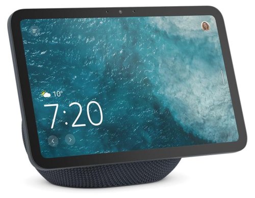 und Amazon Echo Show 8 (neueste Generation), brilla