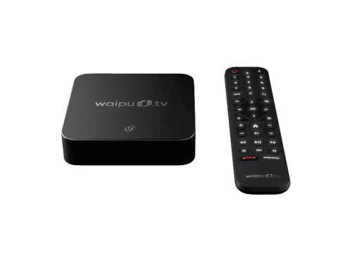 WAIPU.TV Box 4K Dolby Vision Streaming Stick, Schwarz