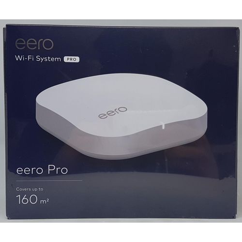 Amazon eero Pro Wi-Fi System WLAN-Mesh-Router/Extender, bis zu 160m², Weiß